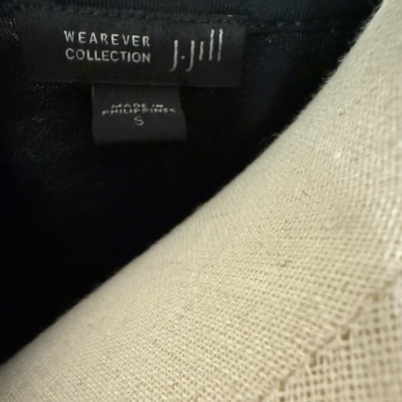 J. Jill NWT Wearever Black and Gray Maxi Dress - Picture 3 of 5